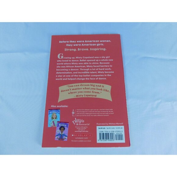 A Girl Named Misty Copeland Kelly Starling Lyons Ballet Biography Softcover Book - Picture 6 of 7